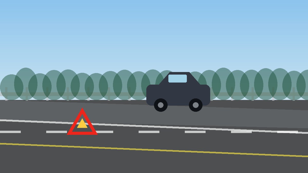 大兴道路故障安全等待现场图